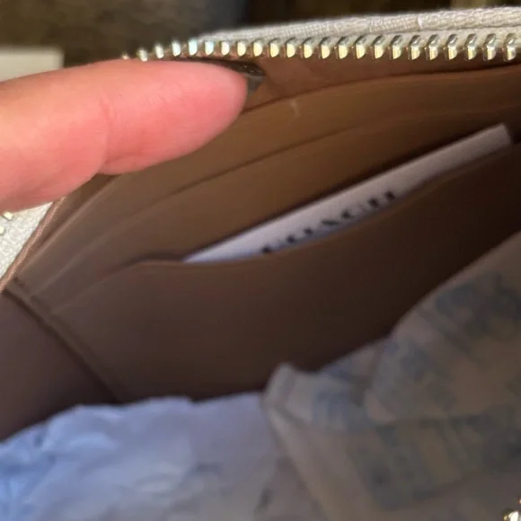 Authentic COACH 1941 Signature jacquard/Glovetanned turnlock zip closure Crosby - Picture 10 of 15